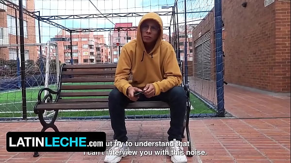 Hot Latino Stud Gets Tricked To Suck Stranger’s Dick During Interview In Bogota – Latin Leche