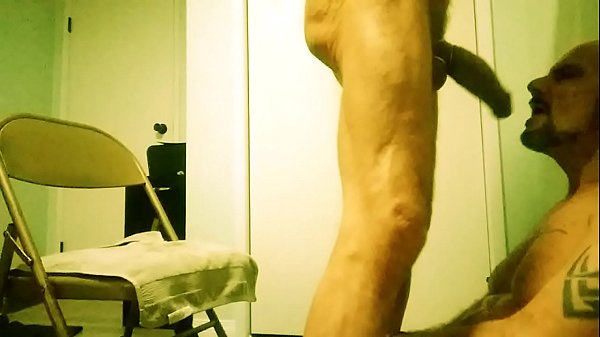 throat fucked sucking huge cock