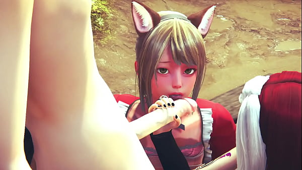 Yaoi Femboy – Threesome Femboys Hard Sex – Sissy crossdress Japanese Asian Manga Anime Game Porn Gay